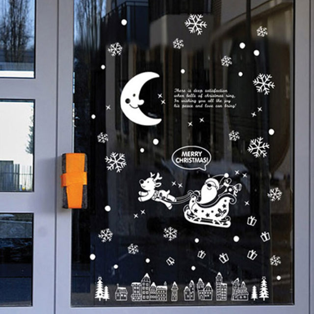 クリスマス用の窓の飾りつけにおしゃれなウィンドウステッカー18選