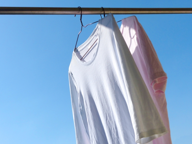 適度な風が洗濯物を早く乾かす
